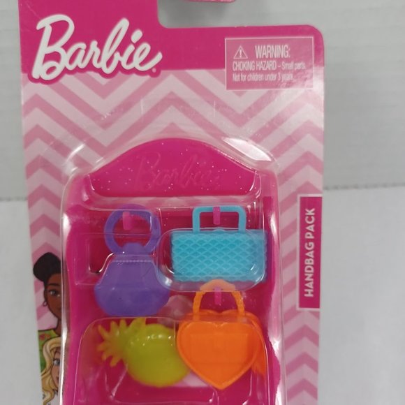 🔥4/$20 Barbie Handbag/Purse Pack Doll Accessories NEW -4 Handbags In Pack - Picture 3 of 9